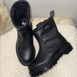 Dr. Martens Black Pull On  Boots Im Reposhing These Cause They Are To Big